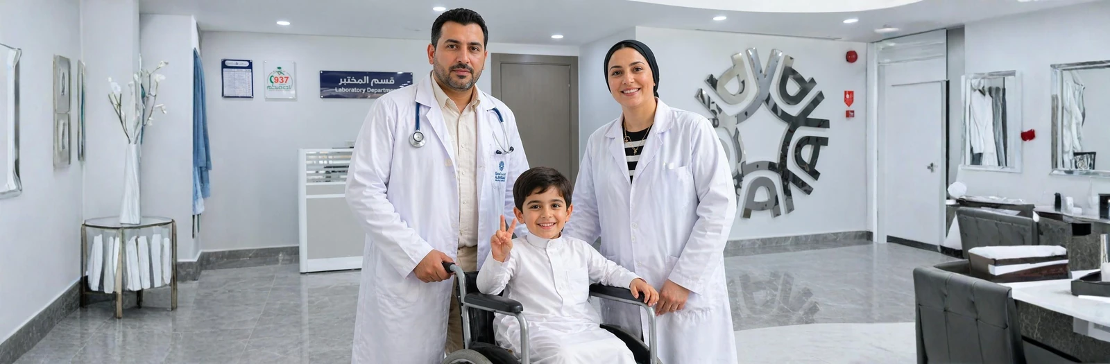 فريق طبي من مجمع الأحمدي